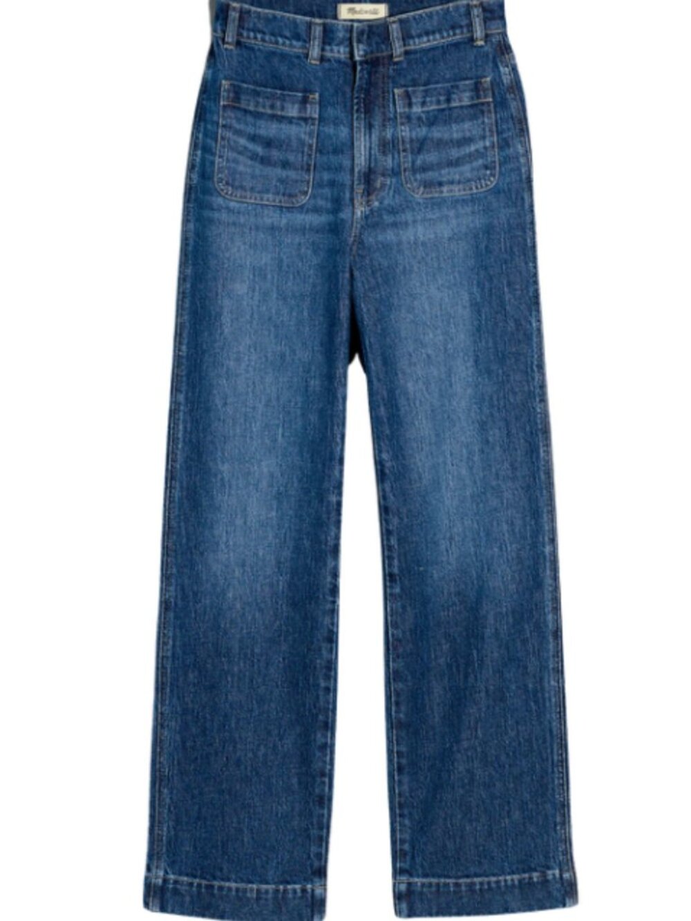 Madewell Dark Wash Perfect Vintage Wide Leg Jean